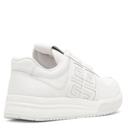 G4 low-top white sneakers