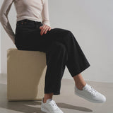 Town low-top white sneakers