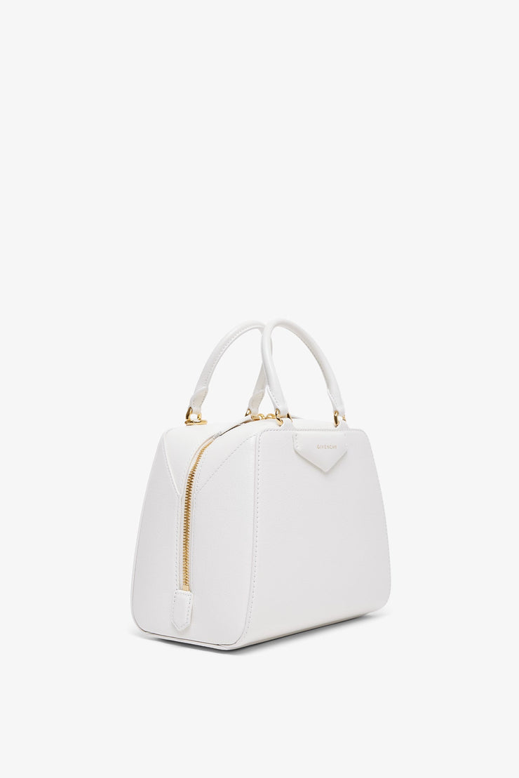 Antigona Cube mini white bag