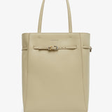Voyou north-south medium beige tote bag