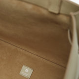 Voyou north-south medium beige tote bag
