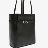 Voyou north-south medium black tote bag