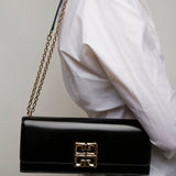 4G small chain black clutch