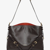 Voyou medium brown bag