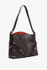Voyou medium brown bag