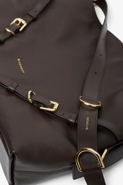 Voyou medium brown bag