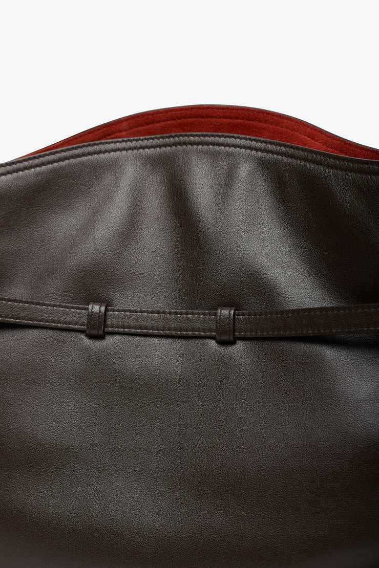 Voyou medium brown bag