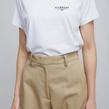 White logo regular t-shirt