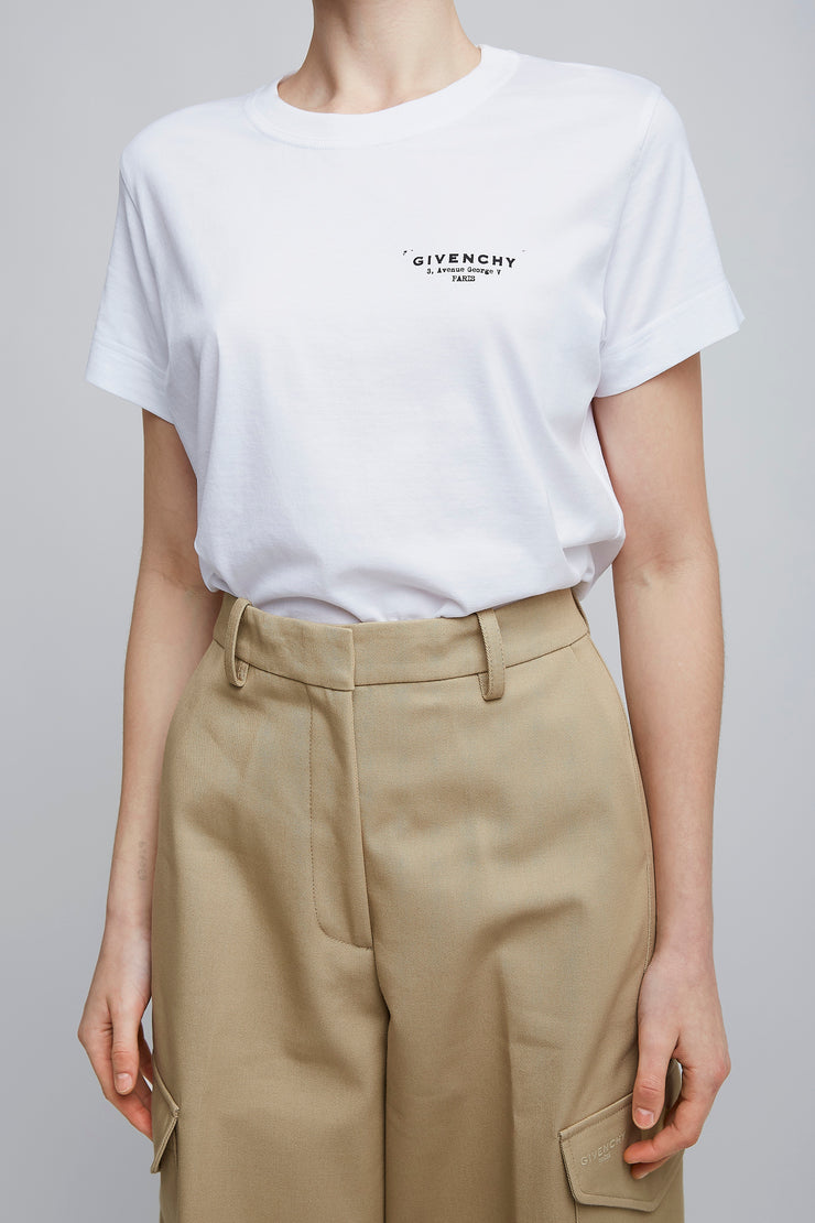 White logot regular t-shirt