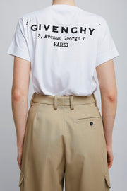White logot regular t-shirt