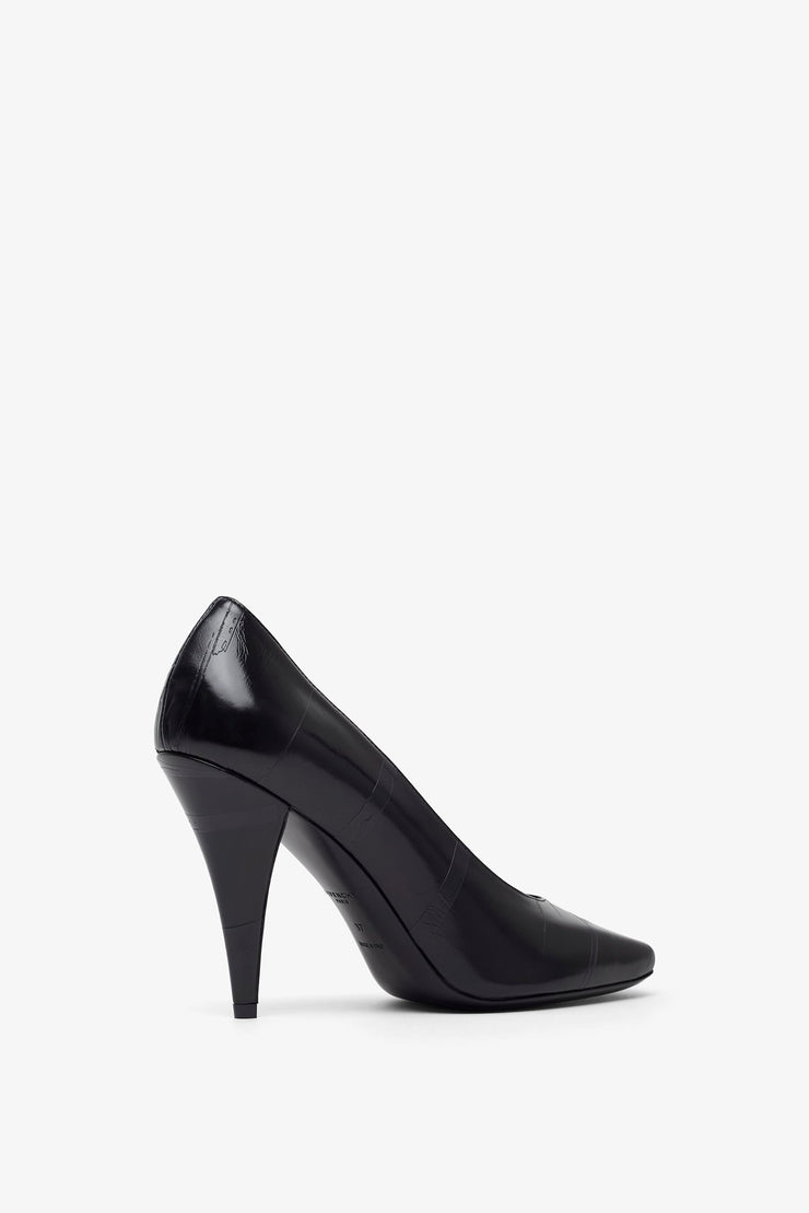 Squared 95 black pumps
