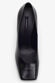 Squared 95 black pumps