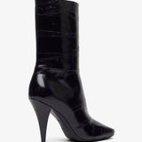 Black 95 zipped ankle boots