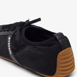 Slim black sneakers