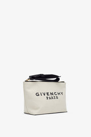 Givenchy small logo beige pouch