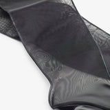 Drawing a Blank 85 black mesh boots