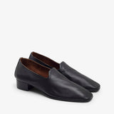 Soft Touch 30 soft leather black loafers