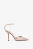 Saeda 100 pink glitter pumps