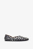 Jane black studs flats