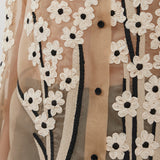 Argo floral satin blouse