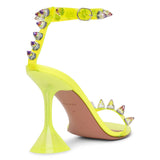 Julia embellished pvc sandals