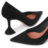 Ami 95 black suede pumps