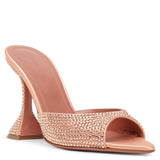Caroline 95 peach crystal mules