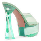 Dalida 140 pvc mint mules