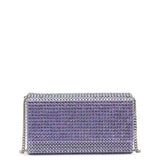 Superamini paloma purple crystal clutch