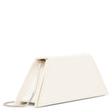 Superamini Yigit ivory leather clutch