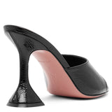 Lupita 95 black leather mules