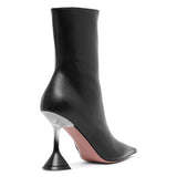 Giorgia 95 black leather boots