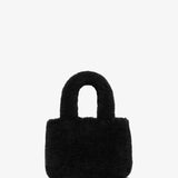 Amini Giuly black shearling bag
