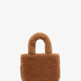 Amini Giuly brown shearling bag