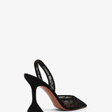 Holli sling 95 black lace pumps