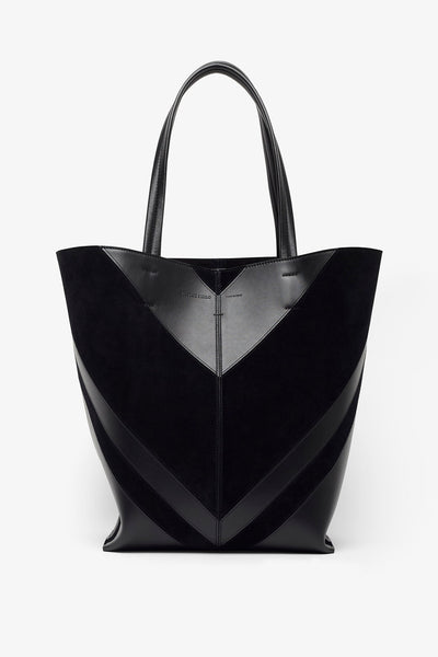 Pot black cabas bag