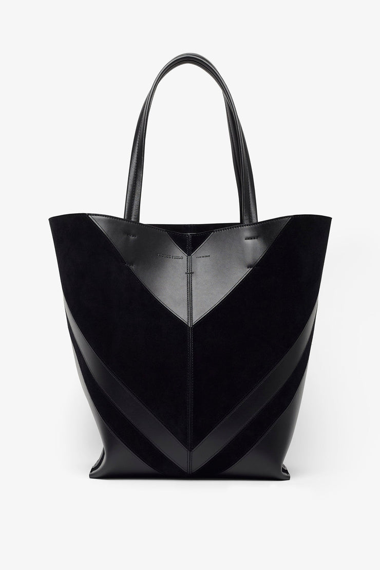 Pot black cabas bag