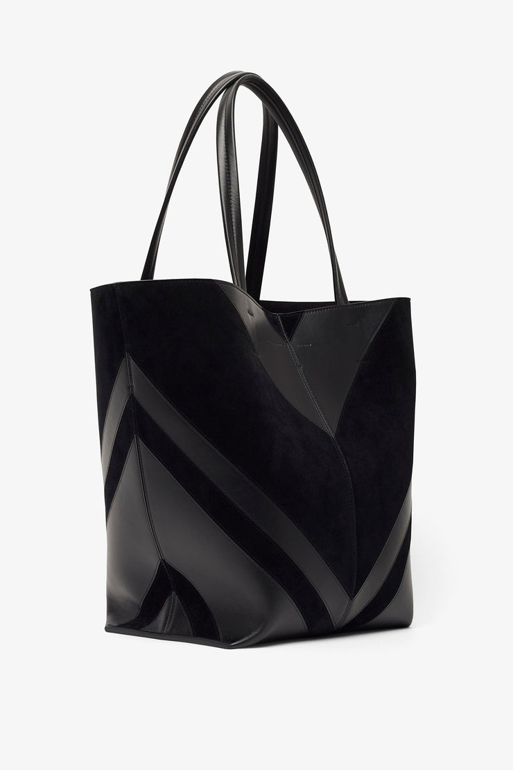 Pot black cabas bag