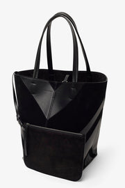Pot black cabas bag