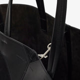 Pot black cabas bag