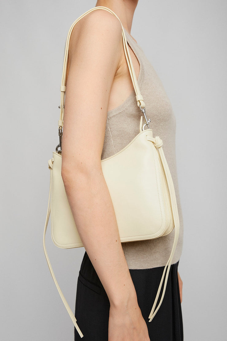 Gig small ivory shoulder bag