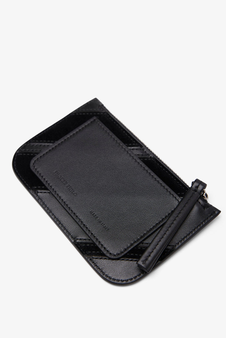 Pocket black card holder