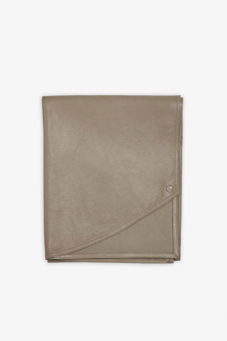 Jacket with attachable scarf