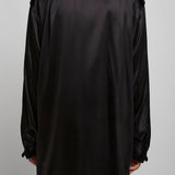Liquid utility black shirt
