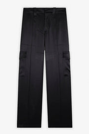Liquid cargo black trousers