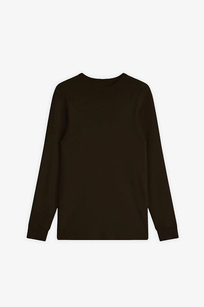 Batwing khaki crewneck