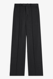 Boyish grey tailored trousers