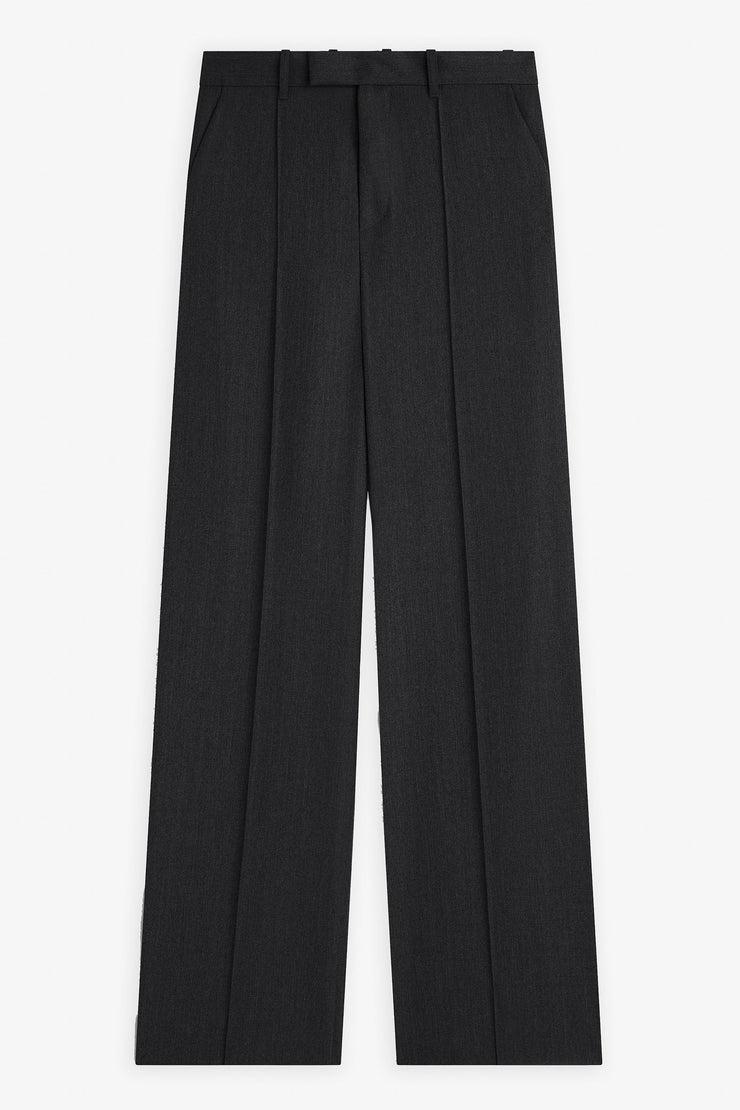 Boyish grey tailored trousers