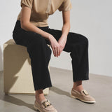 Viv Rangers beige suede loafers
