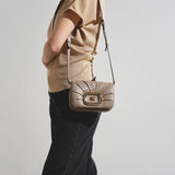 Viv Choc mini beige bag